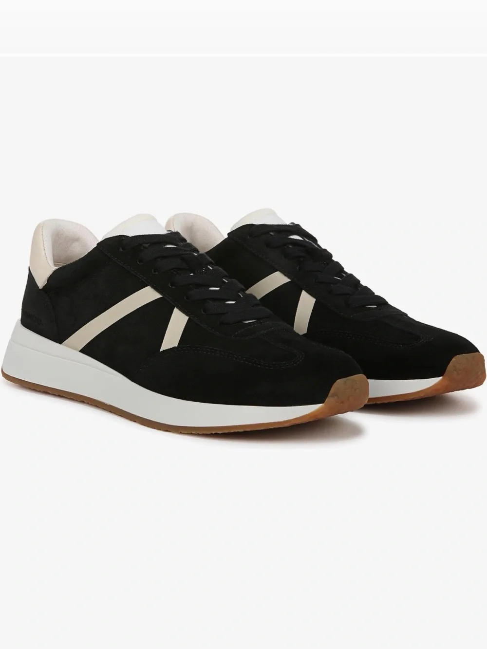 NWT Vince Women’s O’Hara Lace Up Leather and Suede Sneaker